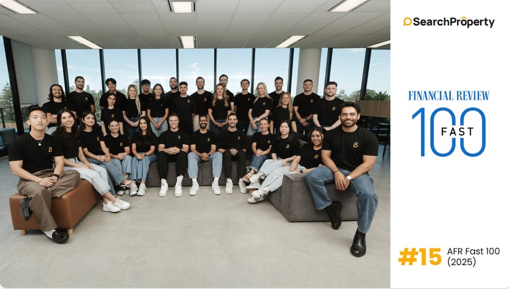 Search Property team — AFR Fast 100 #15 (2025)
